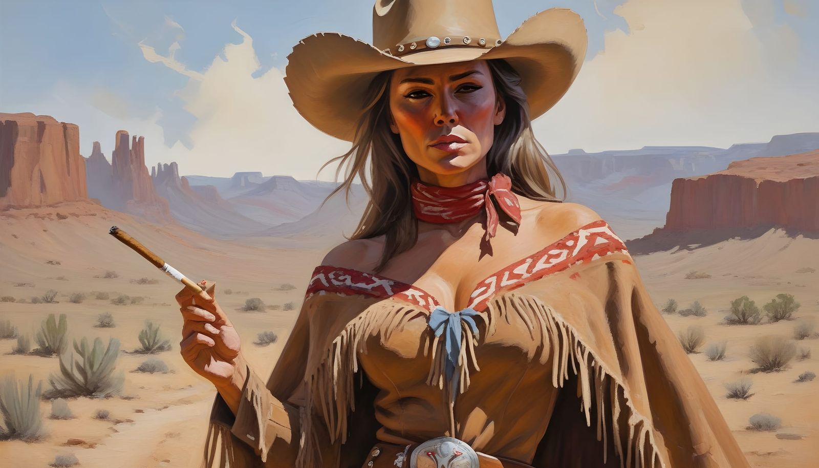 The Woman With No Name Or The Queen Of The Desert