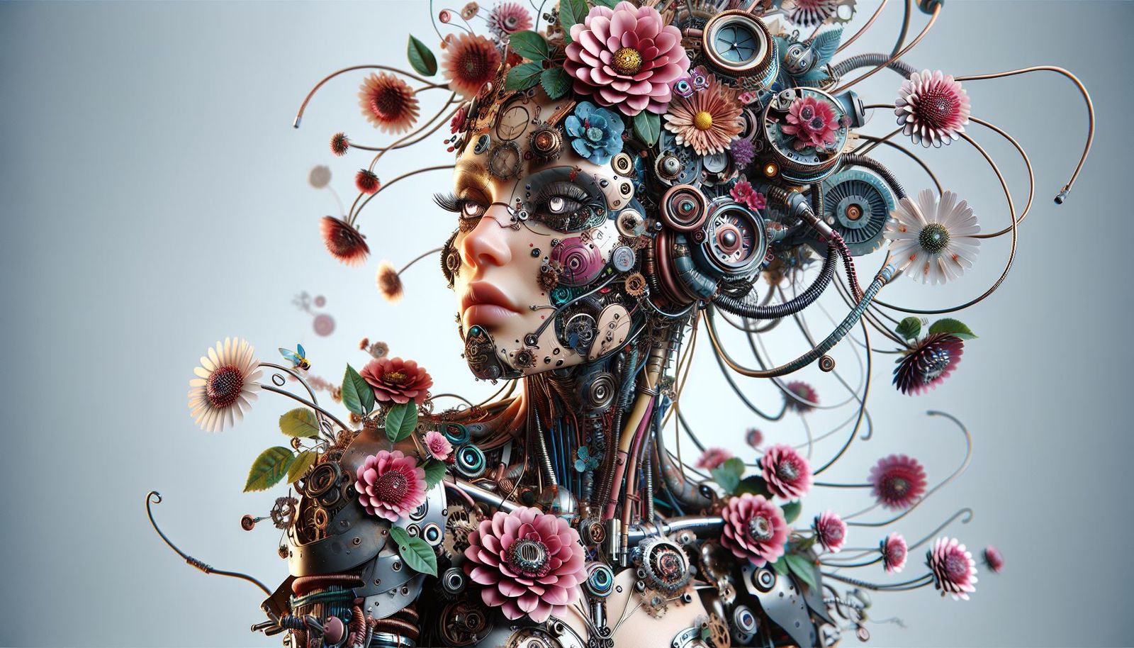 Flower Power Cyborg