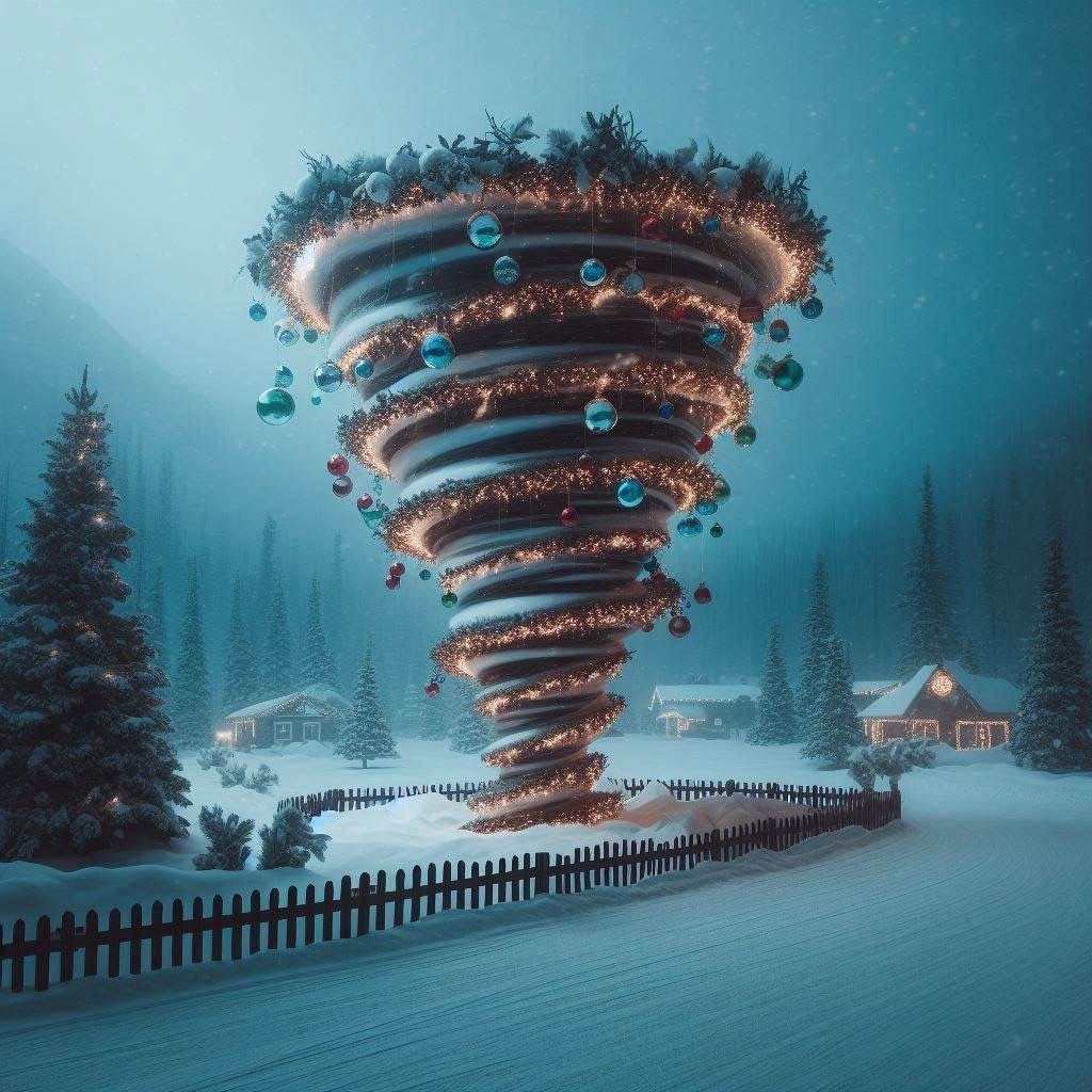 We twist you a Merry Christmas