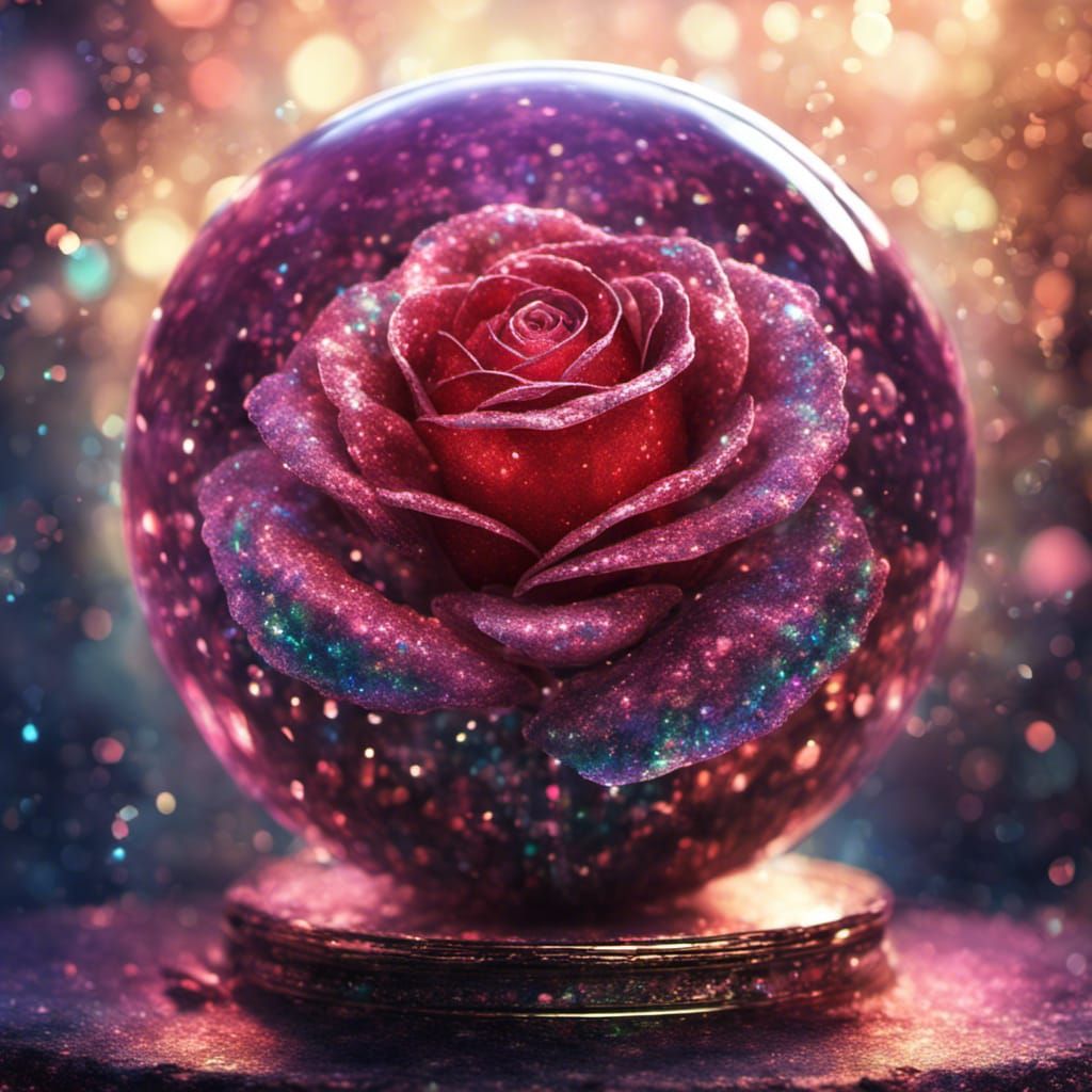 Rose Crystal Ball