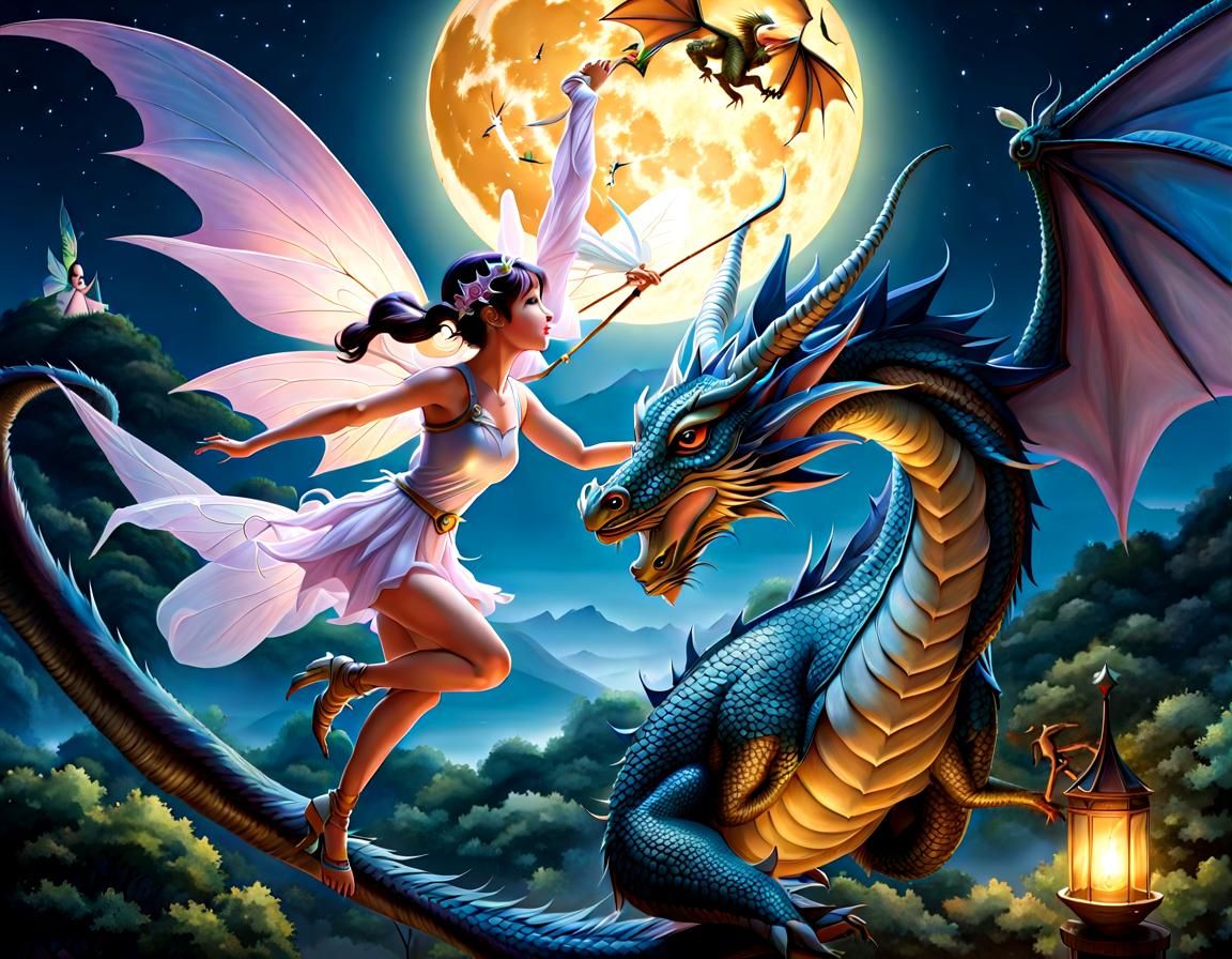Fairy vs dragon race