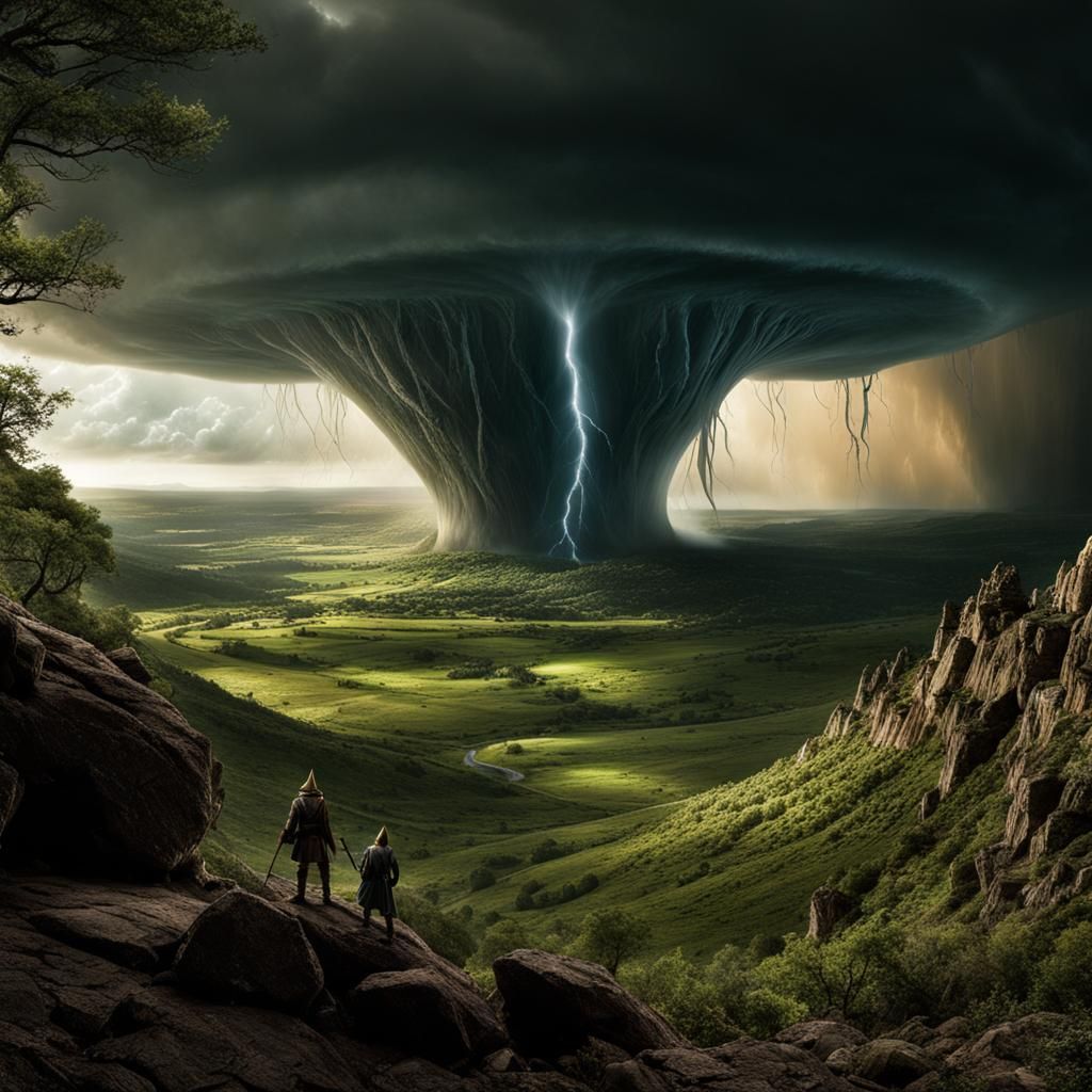 tornado and lightning test of the new animation feature - probably should have picked a diff image for this attempt