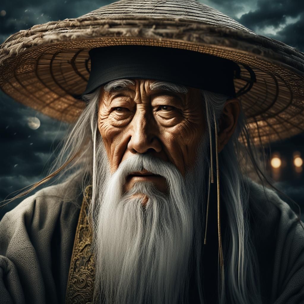 Wise Chinese Man  by @Yo Slay