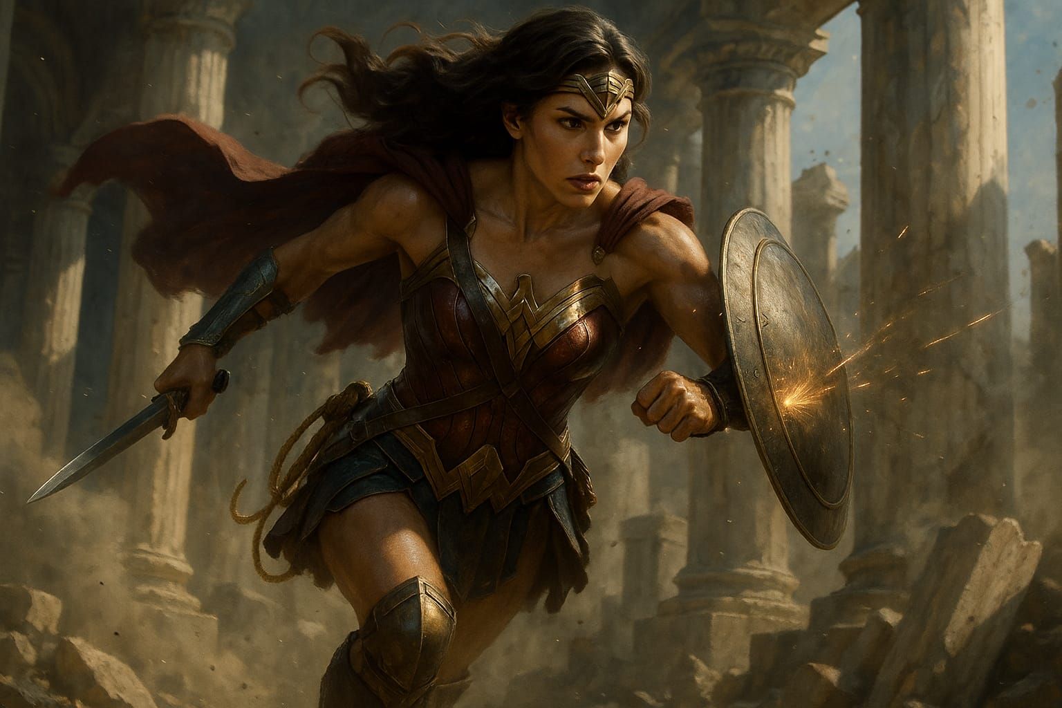 Wonder Woman is attacked