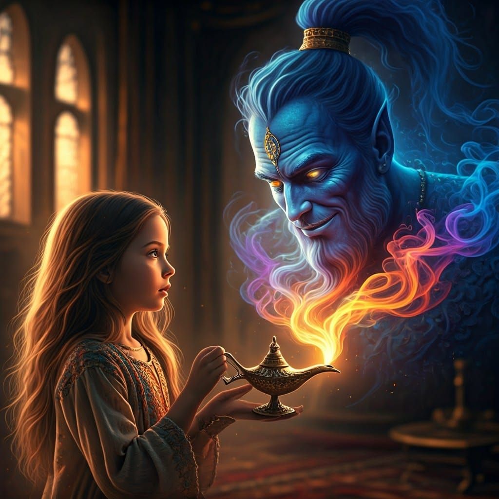 magical Genie   by @Likra