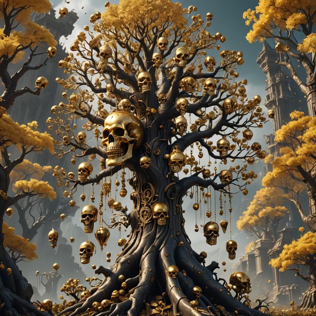 The eldest tree of skulls