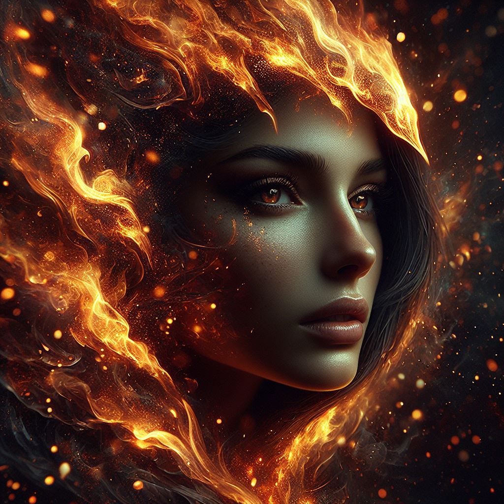 Encompassed by Flame