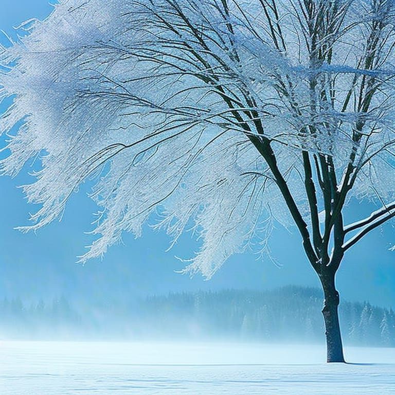 Experience the enchantment of a winter's embrace