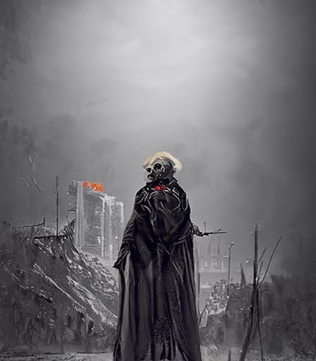 horror Gustave Doré Greg Rutkowski hyperrealism brutalism
