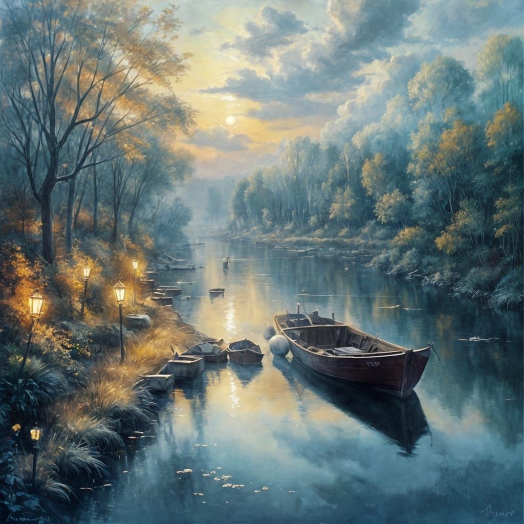 Autumn sunset  by @Heilen