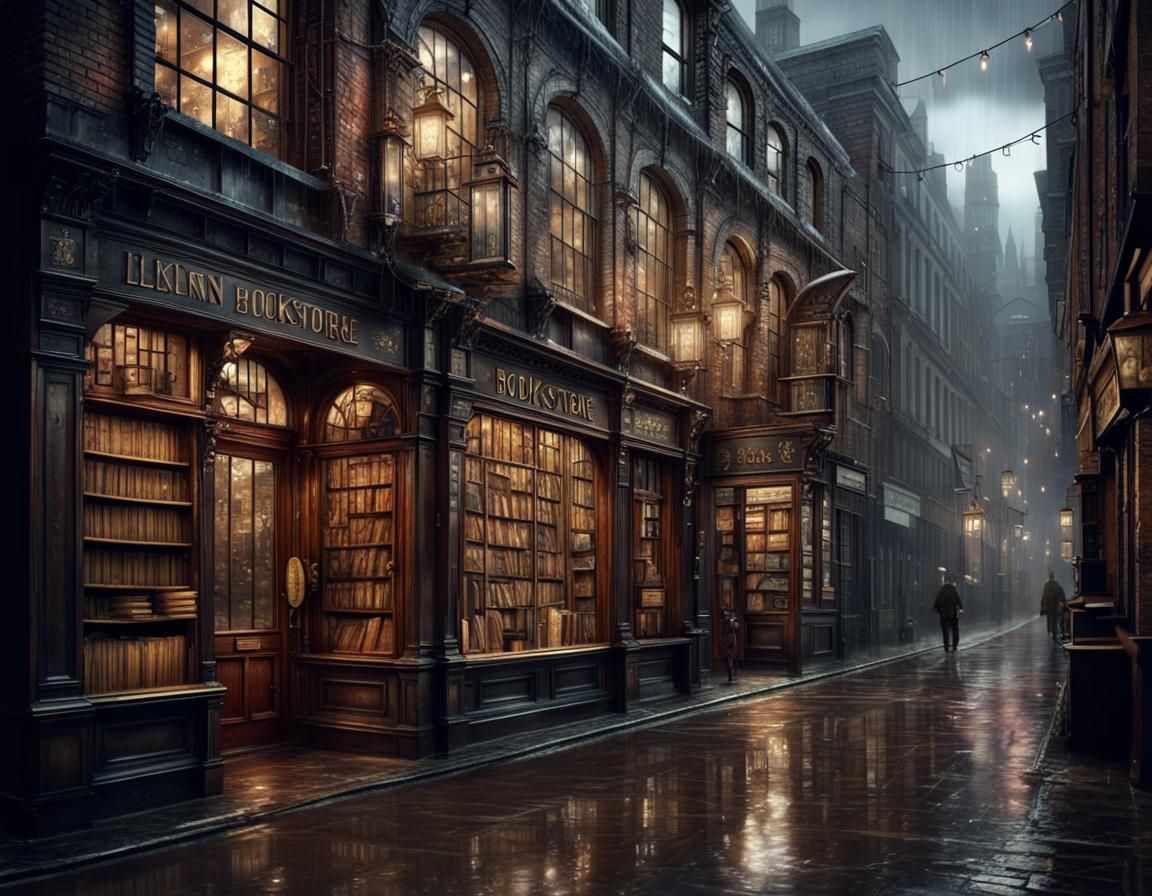 Once upon a time in London 1920  by @pushed pixels
