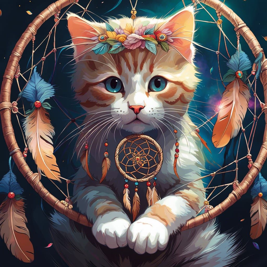 catched a dreamcatcher  by @MingNoi