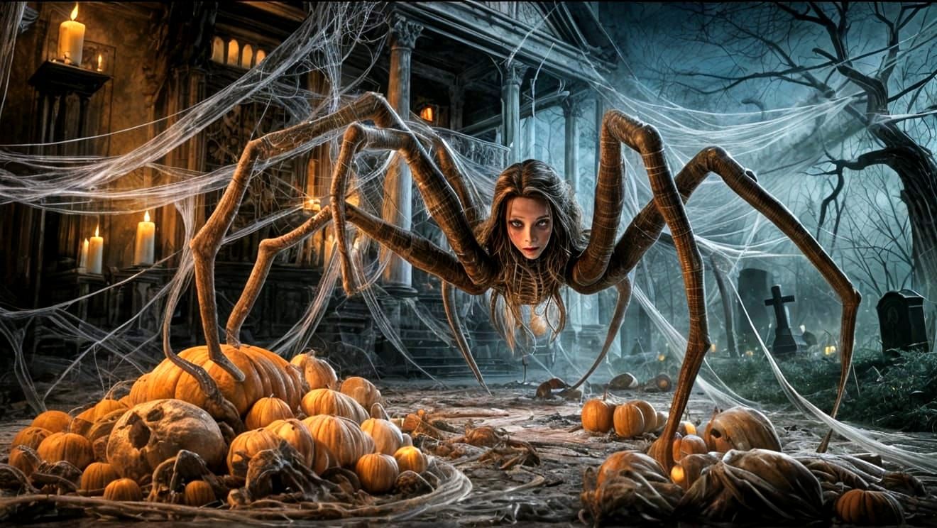 Arachnid Cob Web Mansion