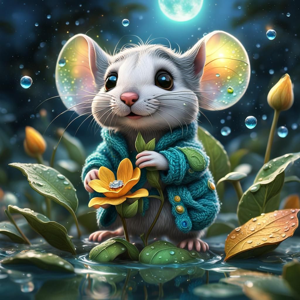 Feeling the Moonlight.  by @Omimimo