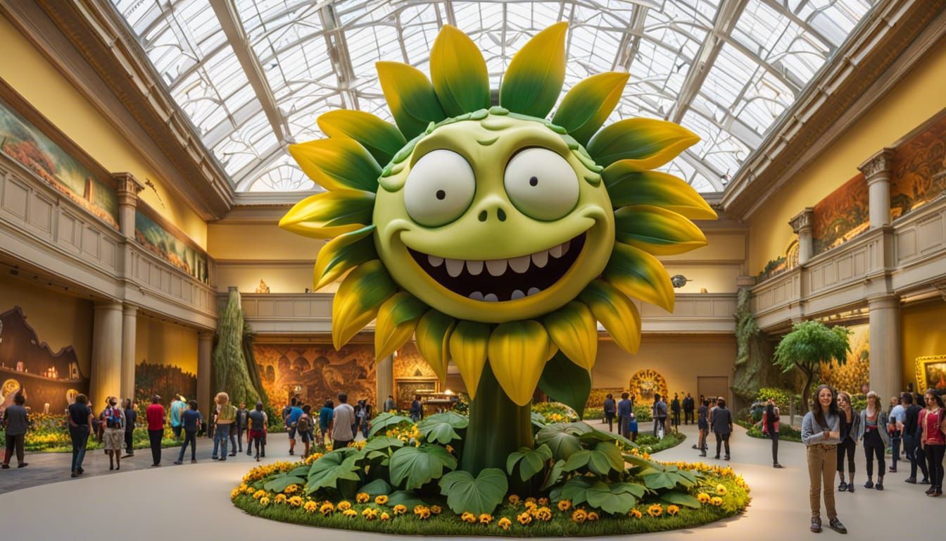 Plants vs. Zombies Museum  by @RudaStew