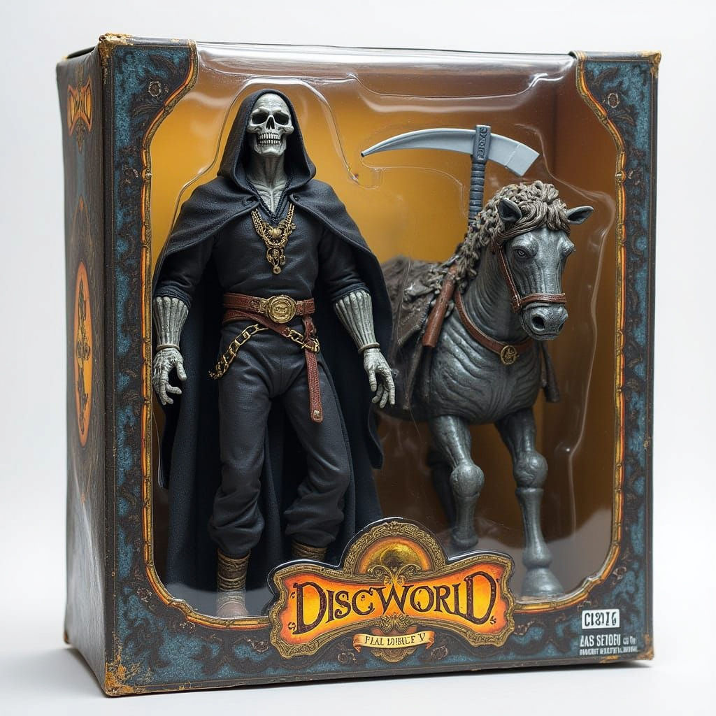 "DID SOMEONE MAKE ME AN ACTION FIGURE?"  by @Tsulea