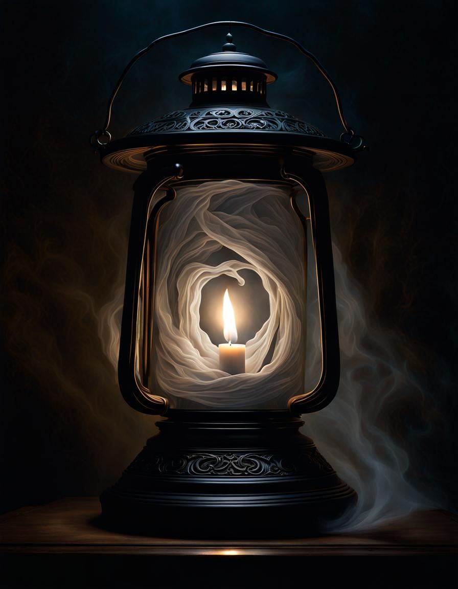 Ghost Lantern  by @FuzzyLogic