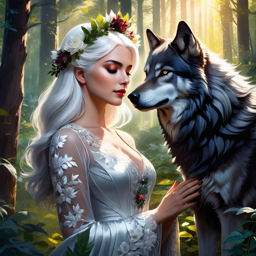 Woman and your wolf