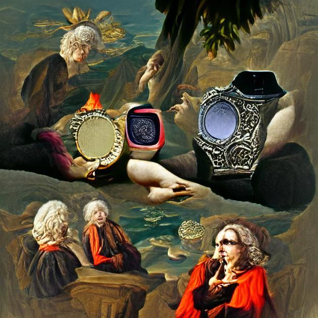 The Oracle watches baroque