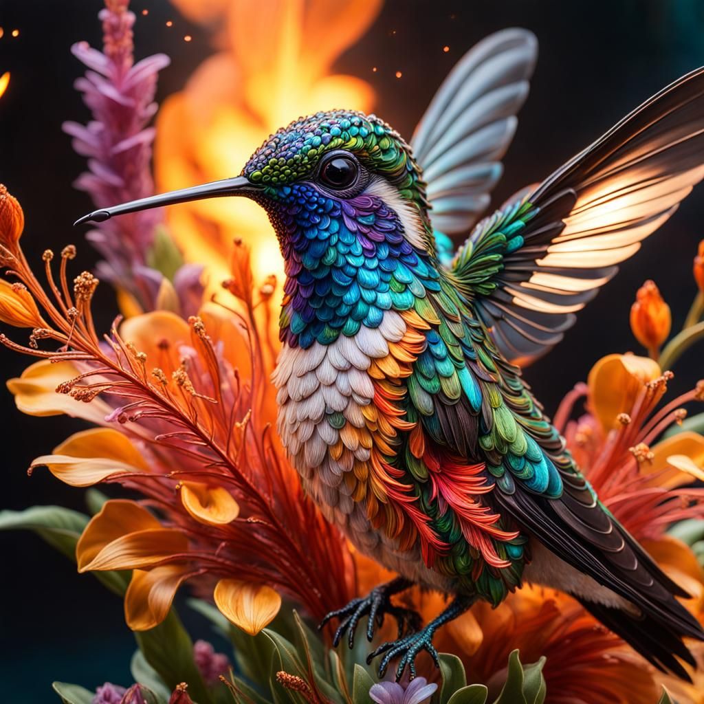 Hummingbird  by @Pascoal