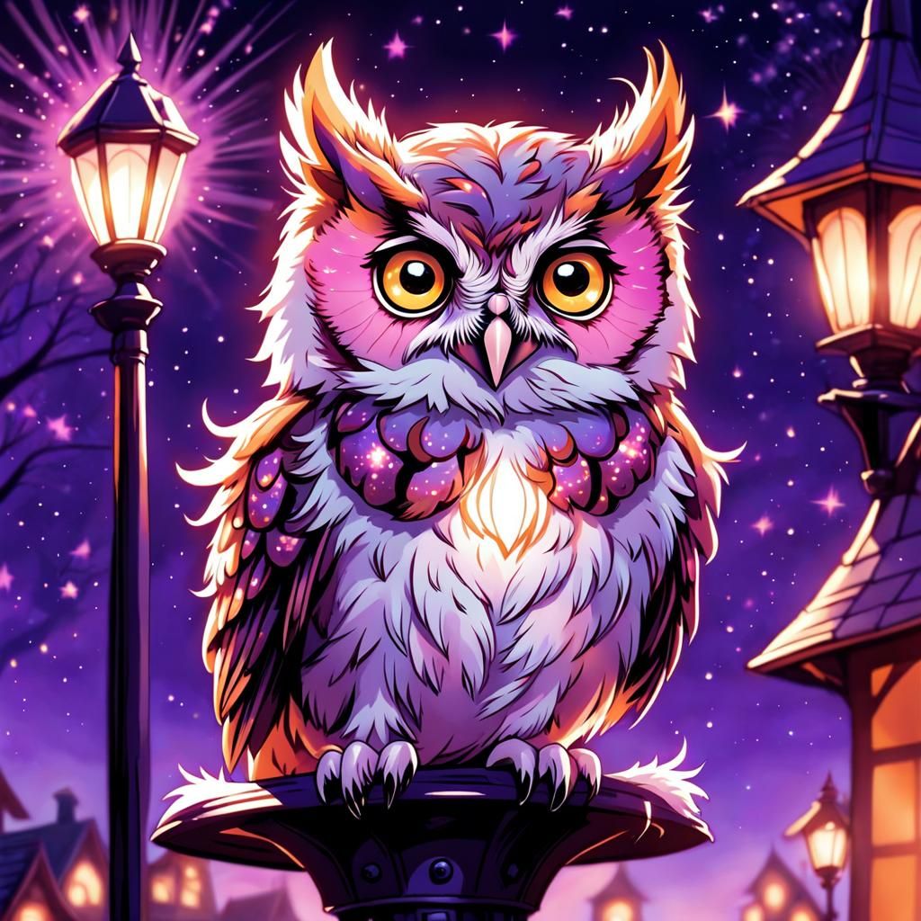 Little Owl AI Generated Artwork NightCafe Creator