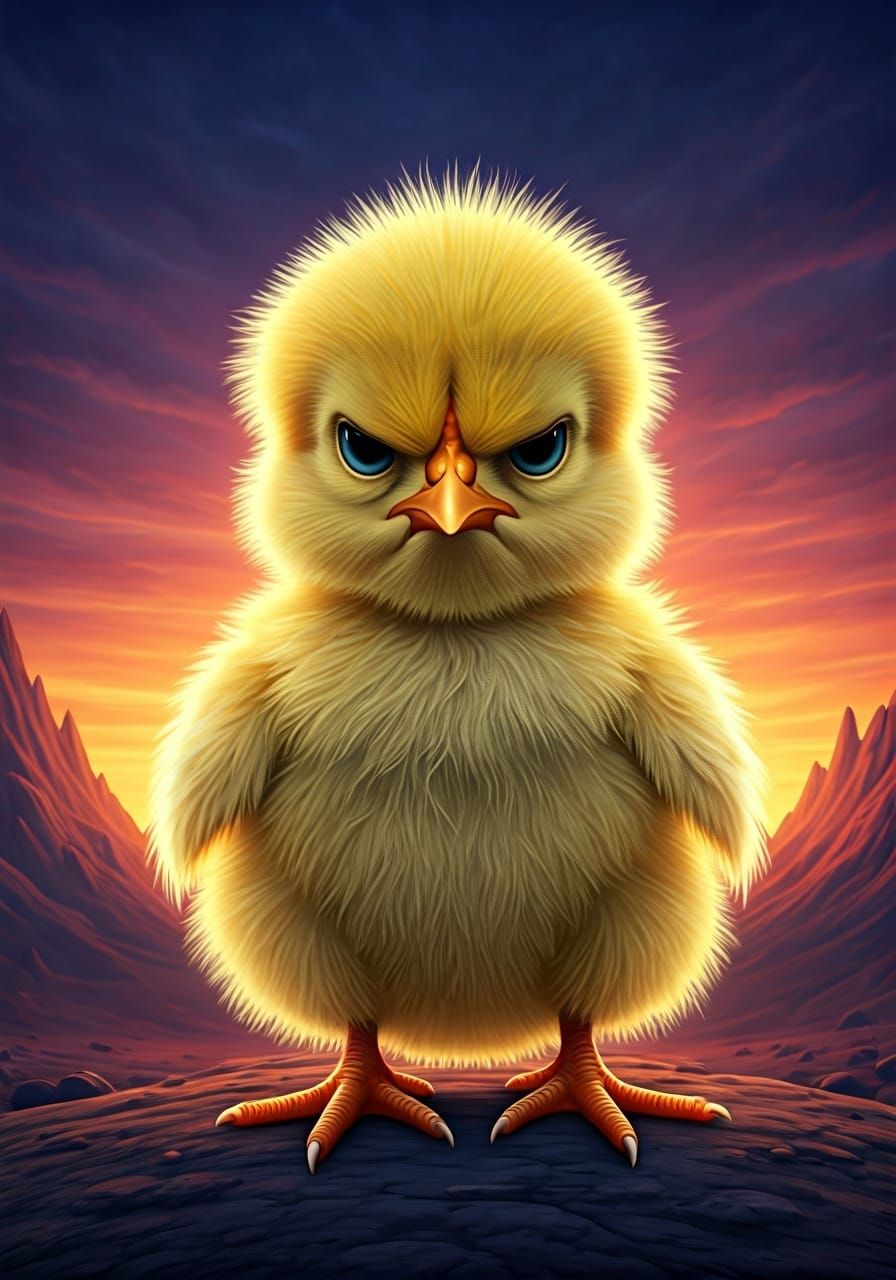 Grumpy Chick
