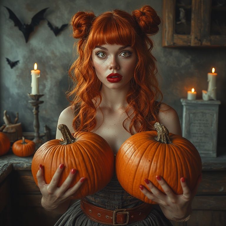 Halloween preparations