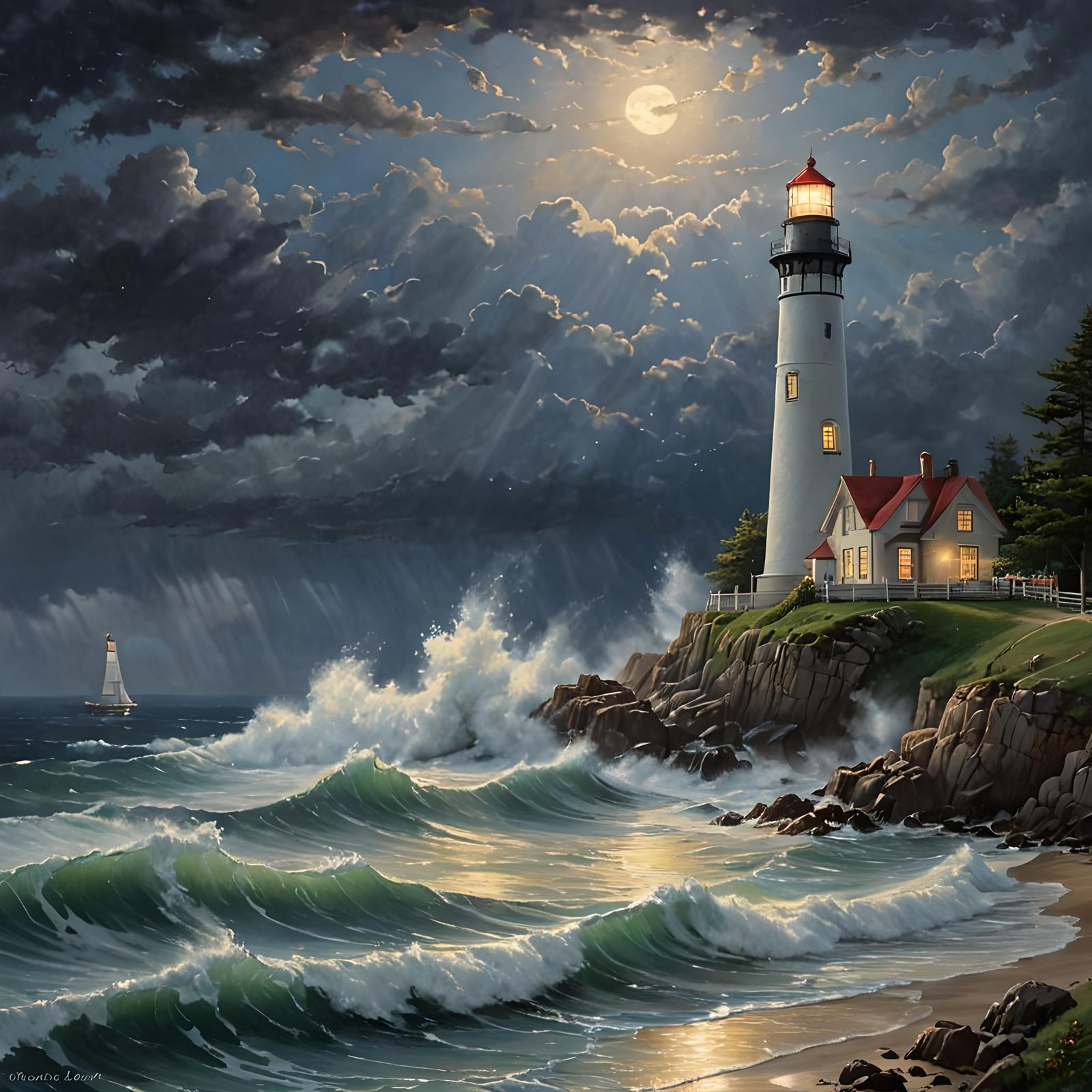American lighthouse