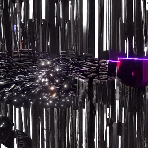 Dark Laser Glitch Galaxy volumetric lighting Unreal Engine