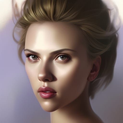 Scarlett Johansson - AI Generated Artwork - NightCafe Creator