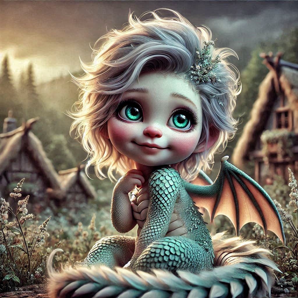Baby female dragon