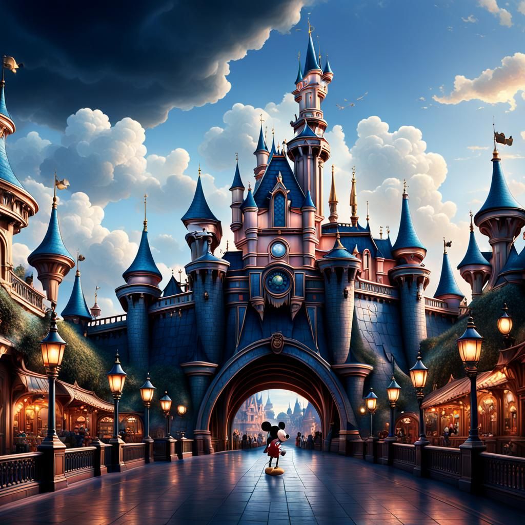 Mickey Mouse. Disneyland