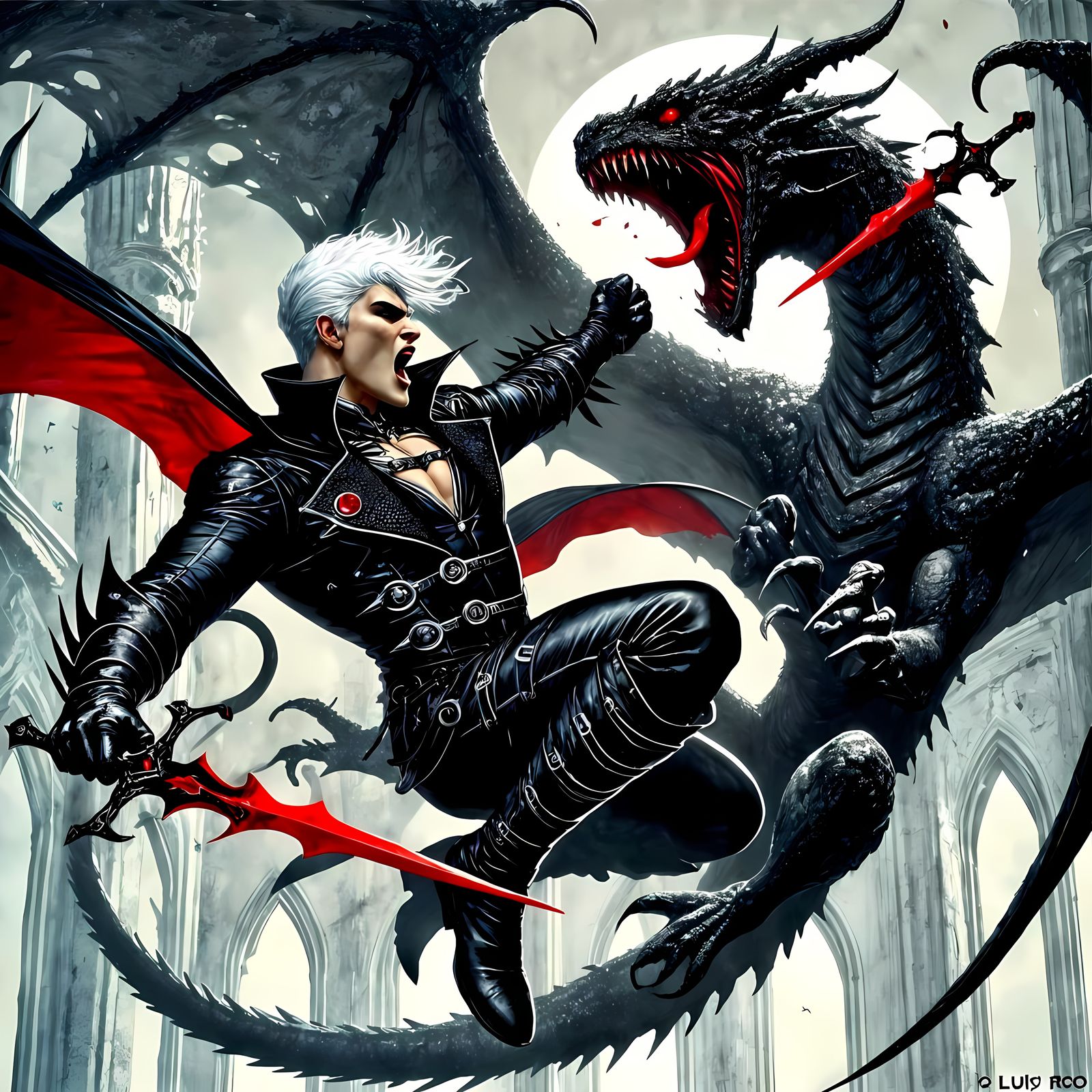 Baratoum slays Charnathraxes!