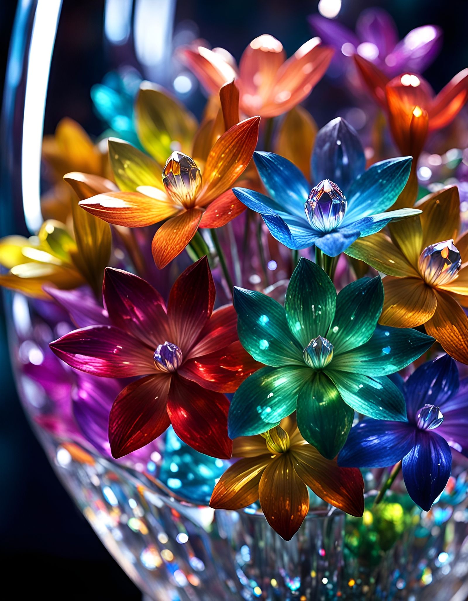 Crystalized Petals