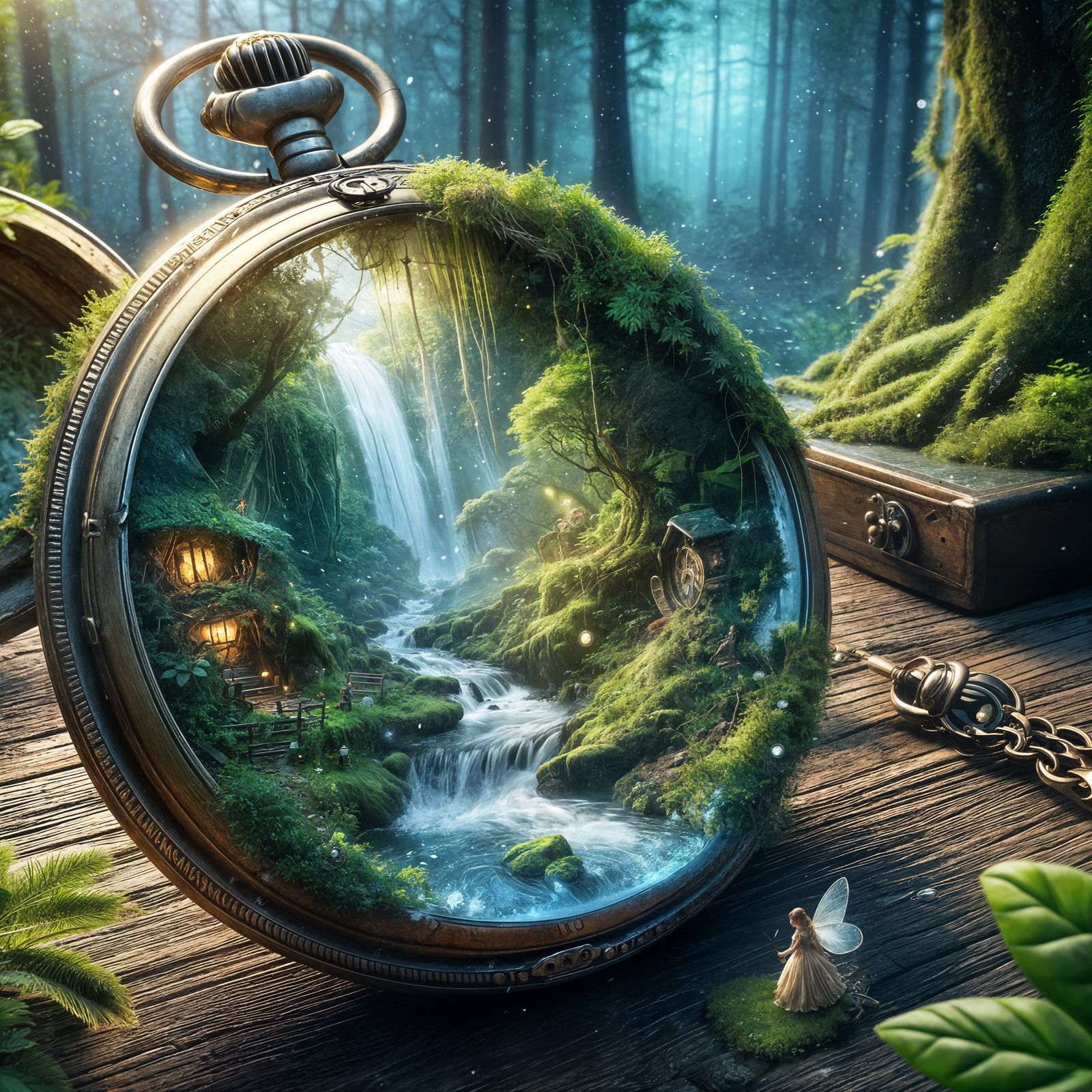 Magical pocket watch   by @eFuoriPiove