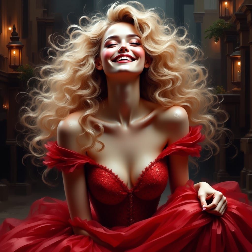 BEAUTY ME RED - PORTRAIT