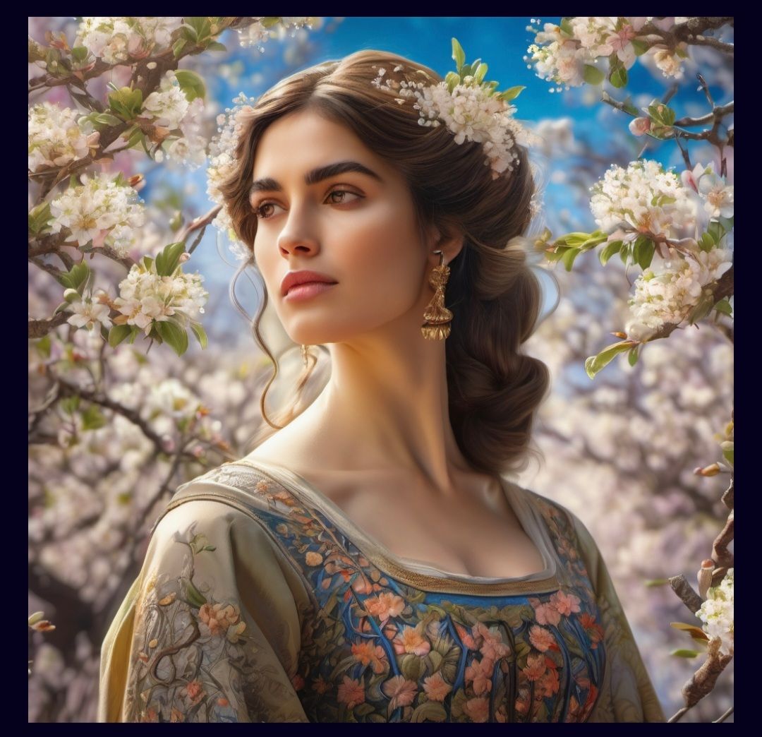 My dearest lady—my Holy Flower of the Appletree