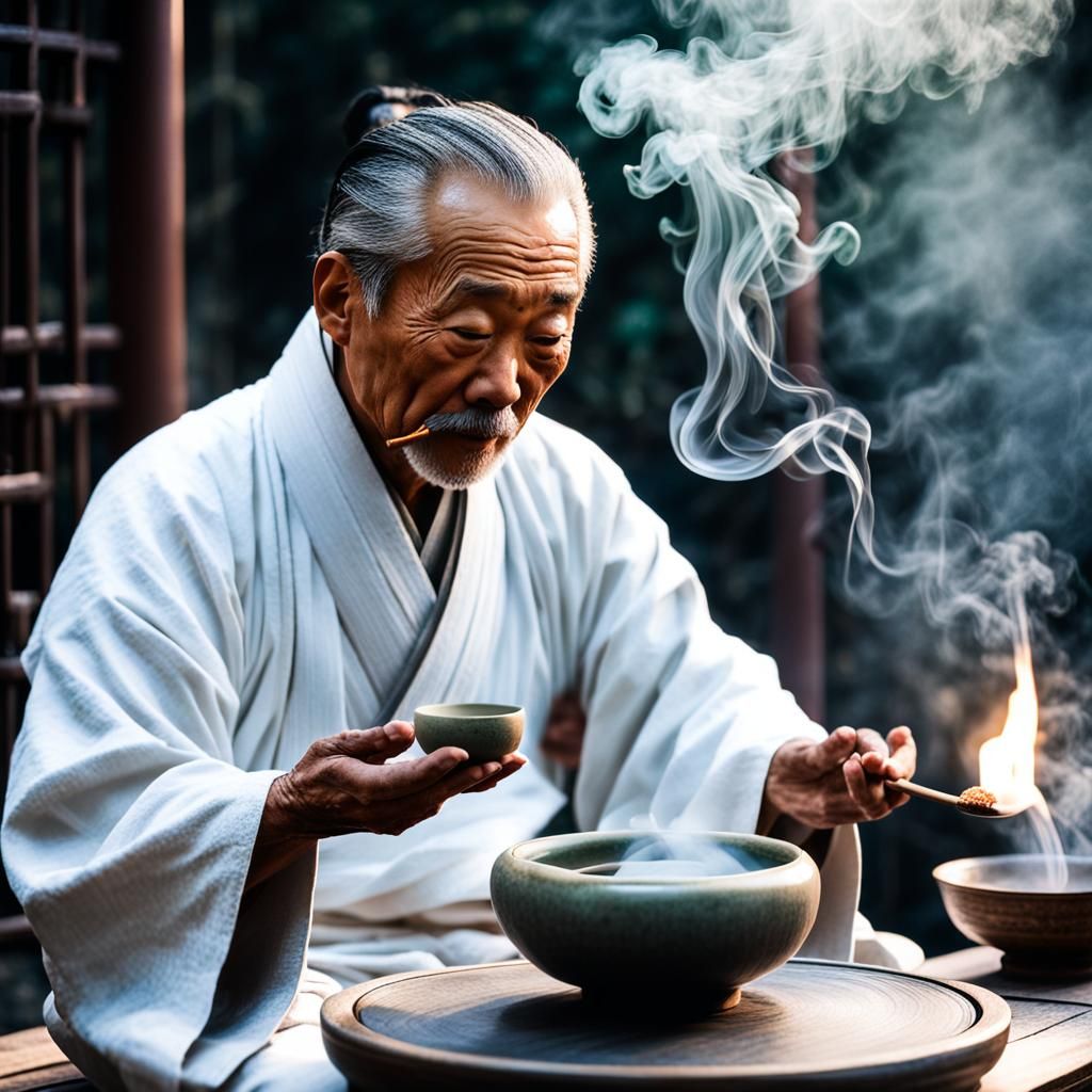 Epic Chinese Tea Ceremony with Sage and Beauty
