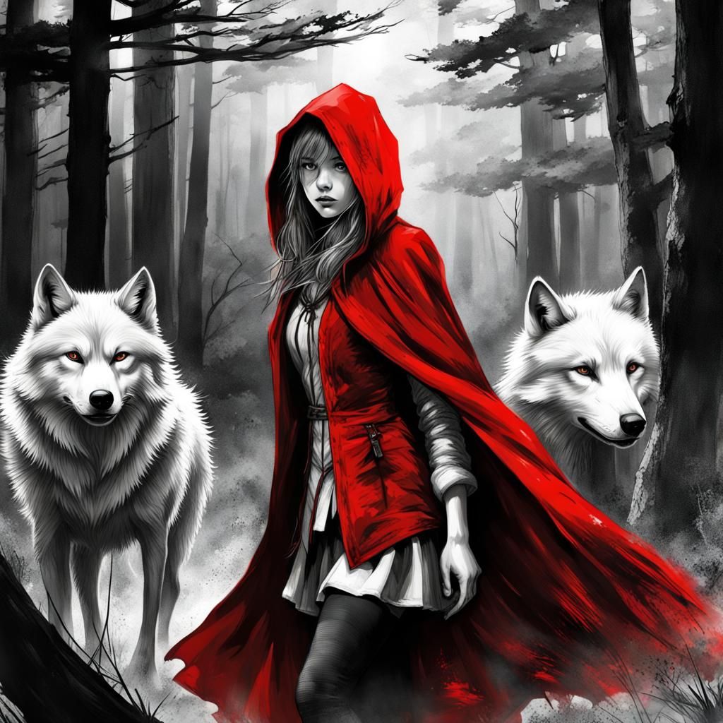 Red Riding Hood - AI Generated Artwork - NightCafe Creator