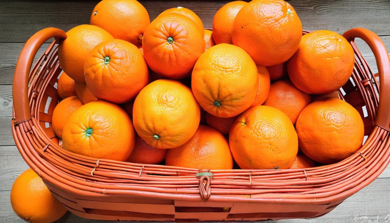 Basket of Oranges  by @Pirate Queen Jo 