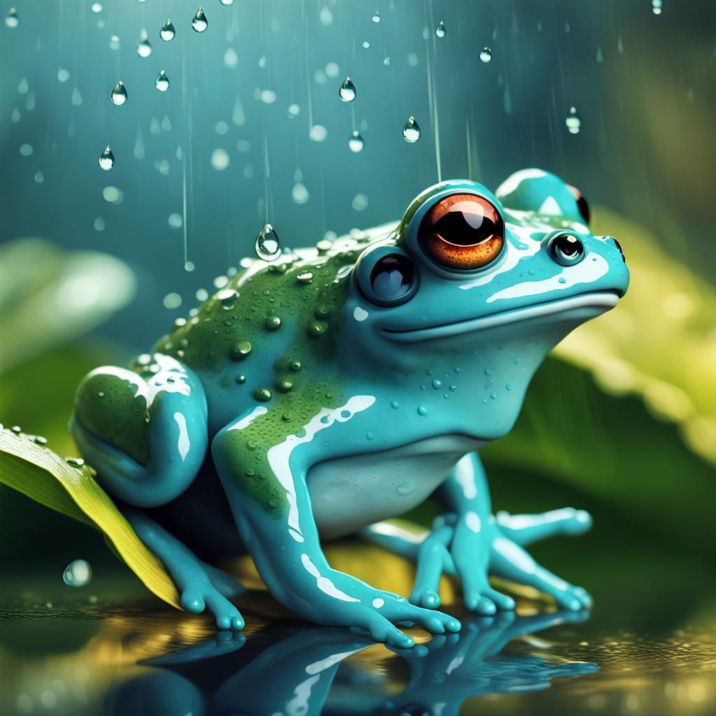 Frog In The Rain 2