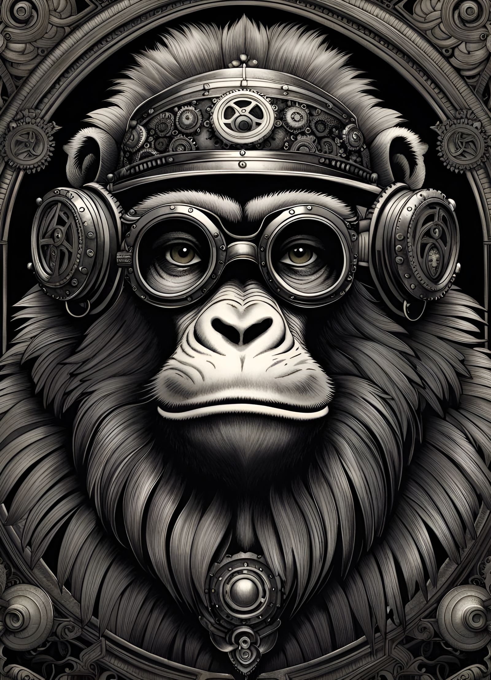 Steam gorilla