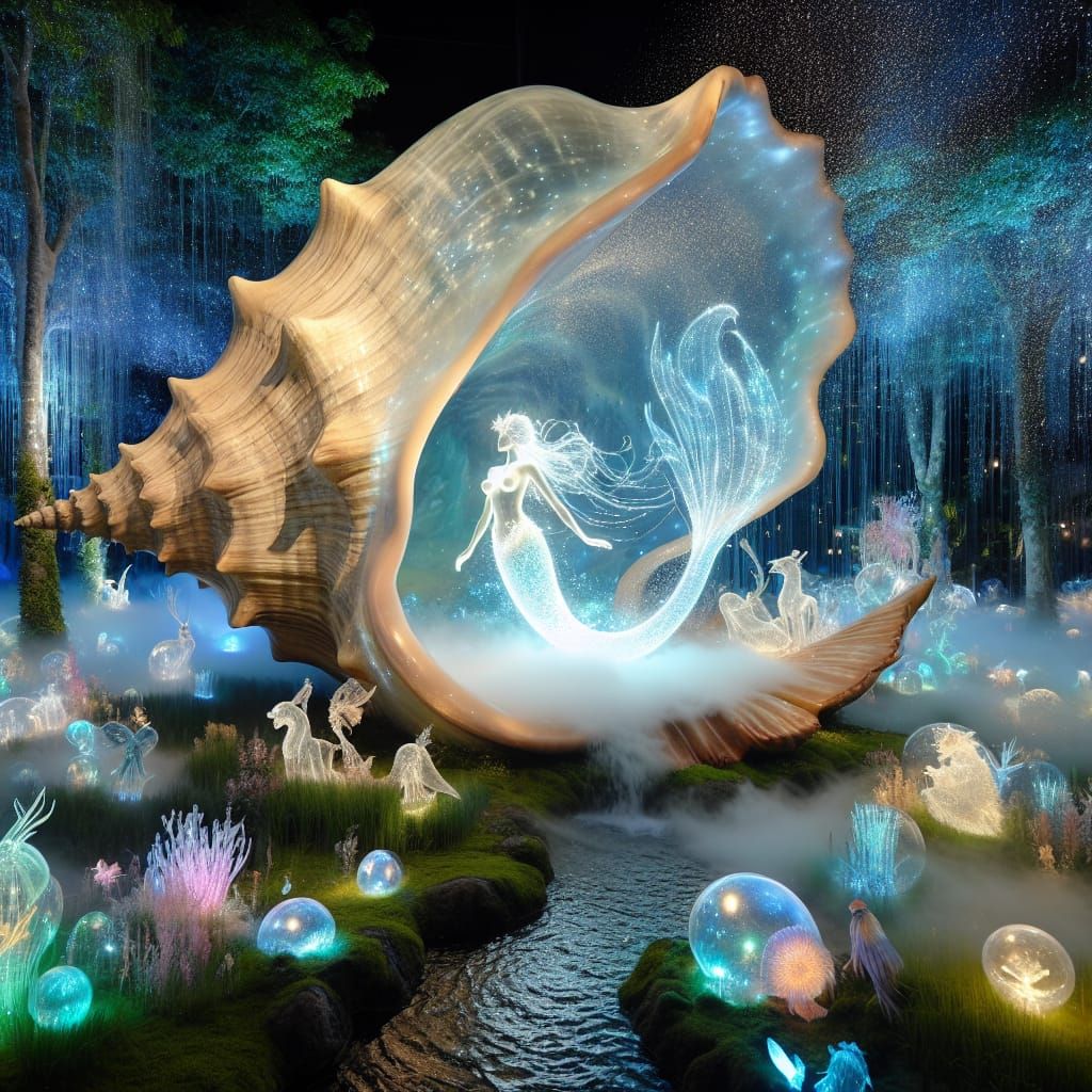 Misty Mermaid Lake Animated