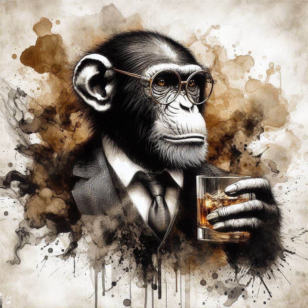 Drink in a jazz club