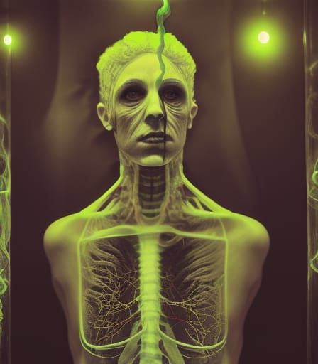 Angst Encased in Resin: Hyperrealistic Art Photography