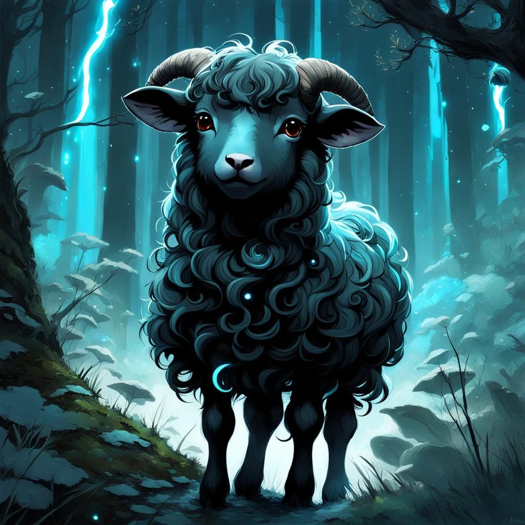 Baa, Baa, Black Sheep 📚🎶  by @VERI ART