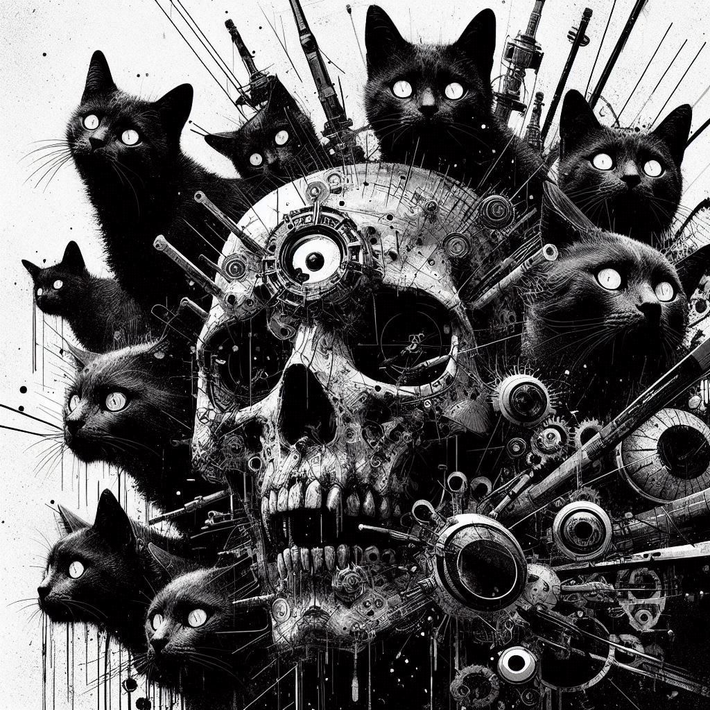 Even death is better with black cats