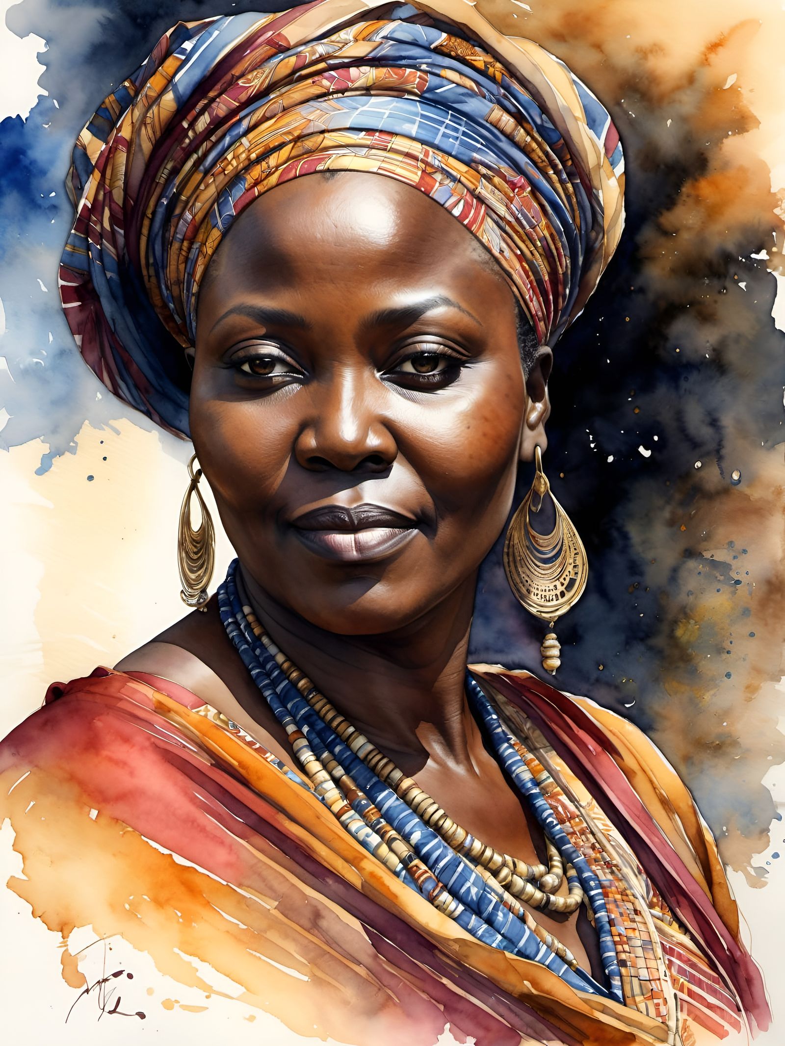 African Lady