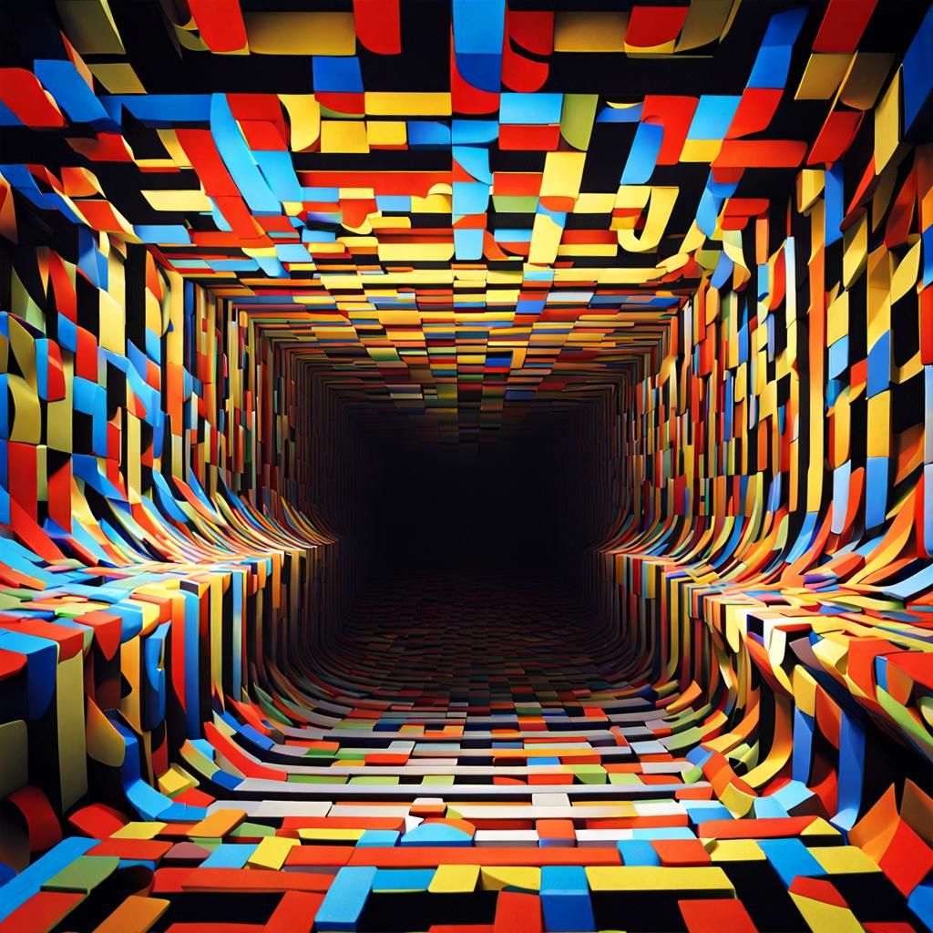 upside-down optical illusion image:

Inverted reality twists perceptions. Gravity-defying structures defy logic, erected...