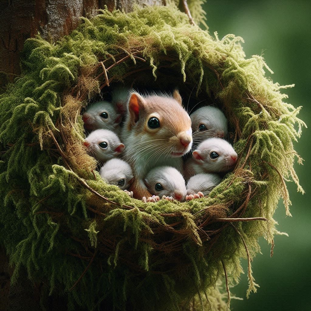 Squirrel's nest